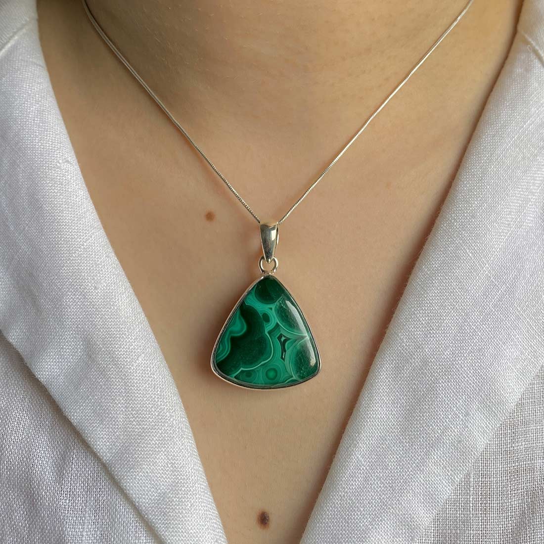 Malachite Pendant-(MLC-P-9.)